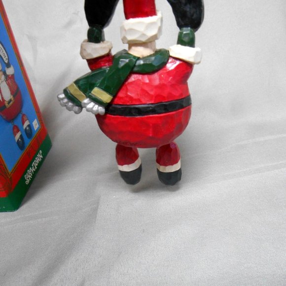 Kurt Adler snowman shelf sitter cold nose warm hea - Picture 4 of 5